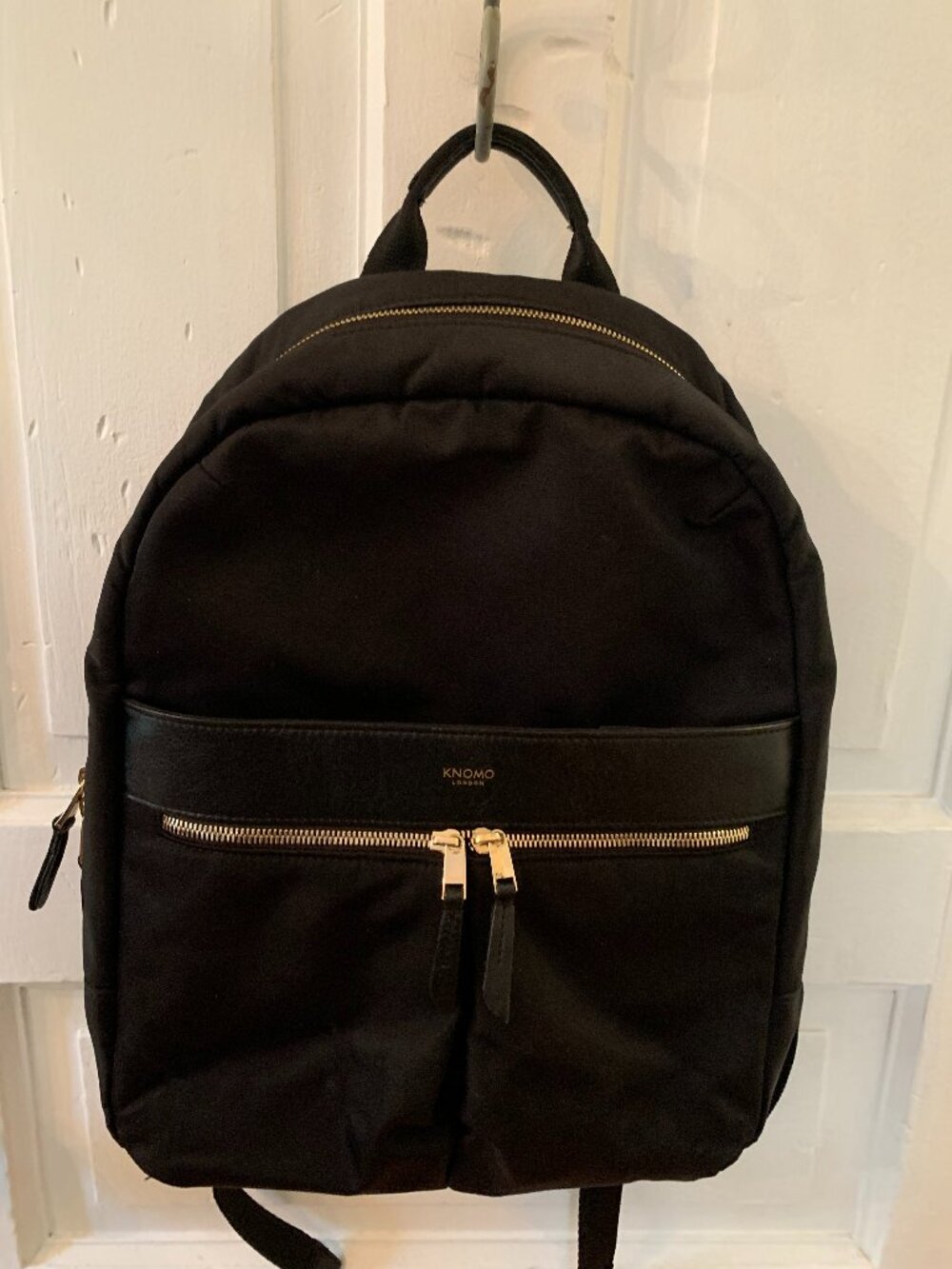 Knomo London Women's Black Shoulder Strap Backpack